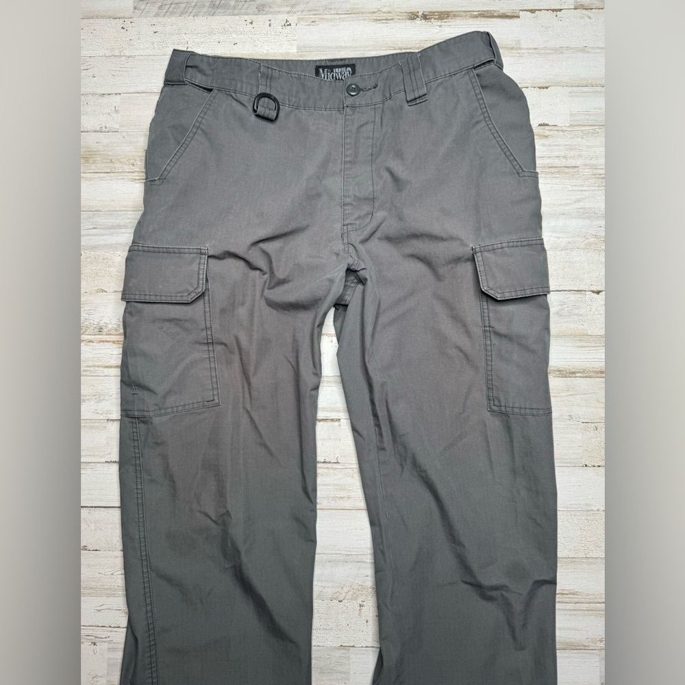 Midway USA Men's Military Gray Tactical Ripstop Cargo Pants 38x30 - Picture 3 of 11